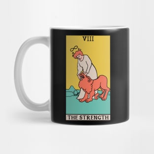 The Strength Tarot Card - Witchy Magic Mug